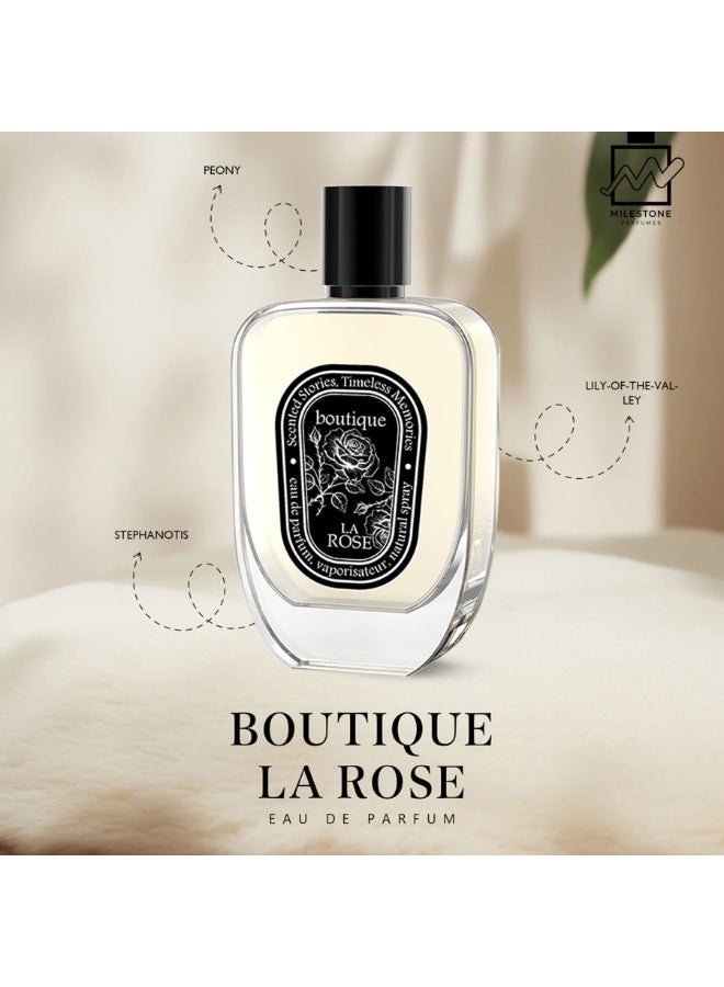 Milestone Boutique La Rose - For Unisex - EDP - 100ml - Image 4